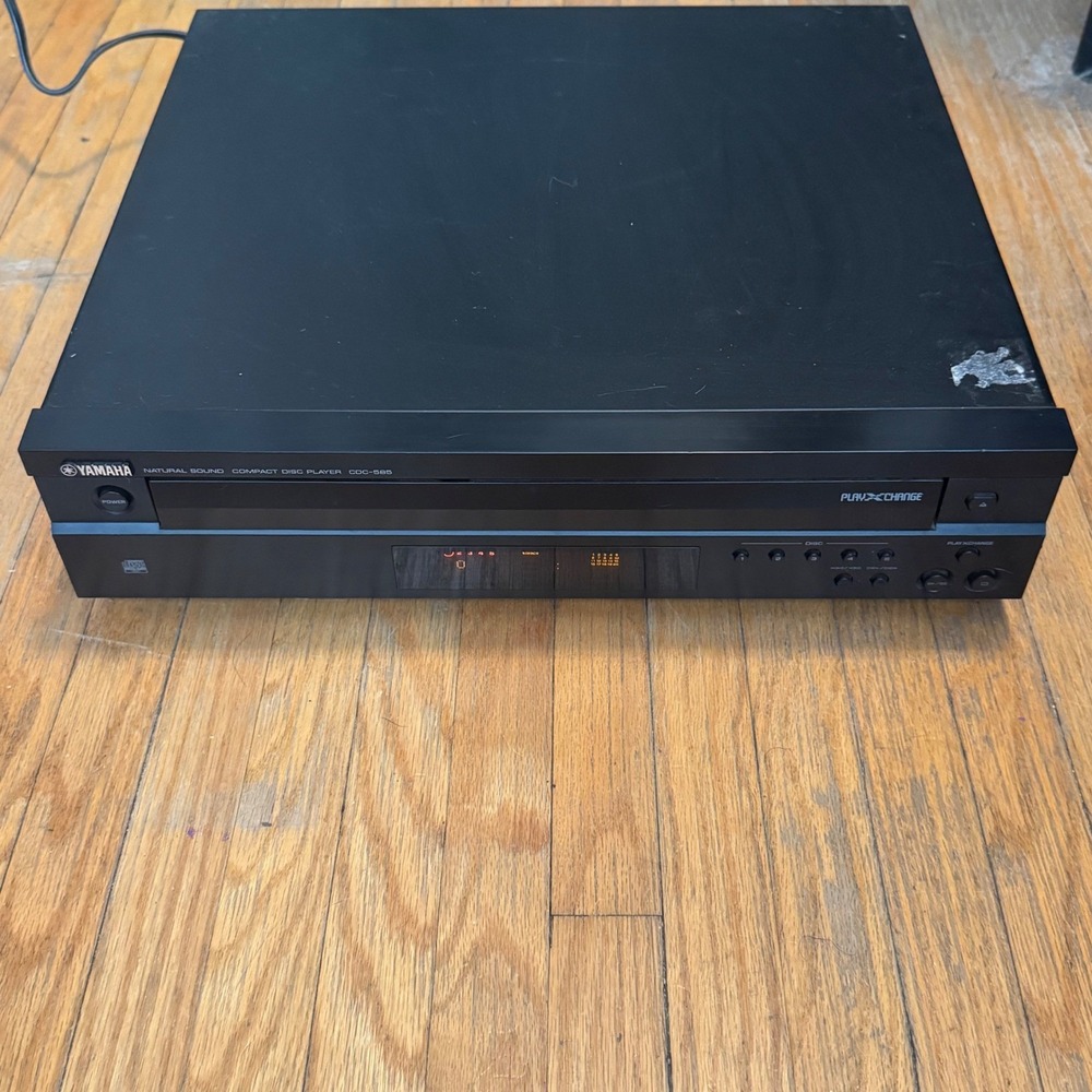 Yamaha CDC-585 Natural Sound 5-Disc Carousel Player Changer Play/Xchange -READ